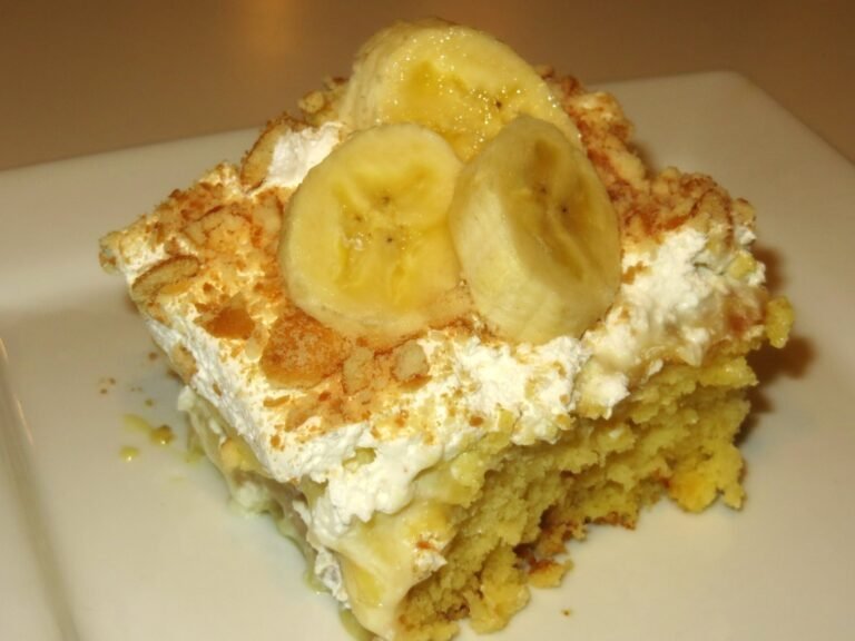 Banana Pudding Cake