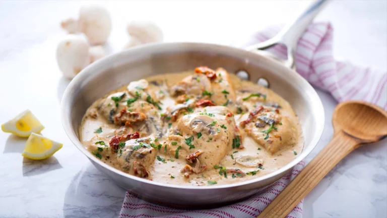 Baked Chicken Legs with Cream of Mushroom