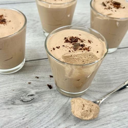 Chocolate Basil Mousse