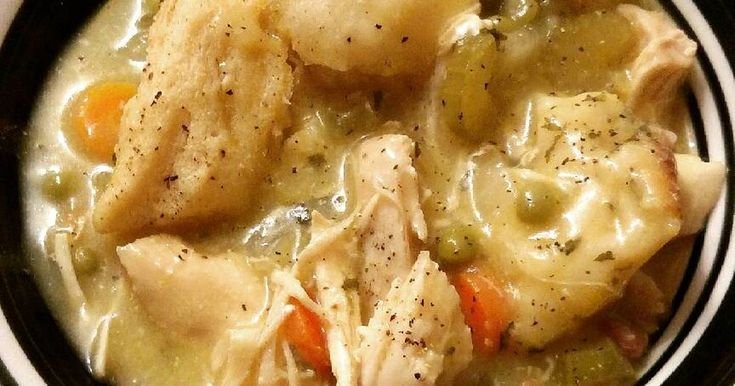 Slow Cooker Chicken and Dumplings