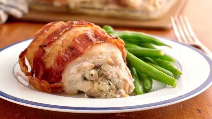 Bacon-Wrapped Chicken Breasts