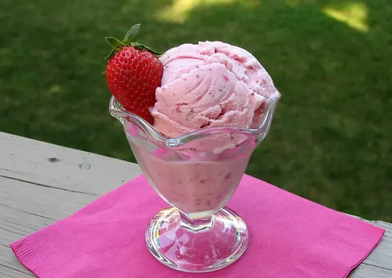 Strawberry Sensation Ice Cream