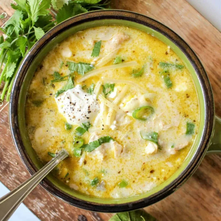 Comfort in a Bowl: Crock Pot Green Enchilada Chicken Soup