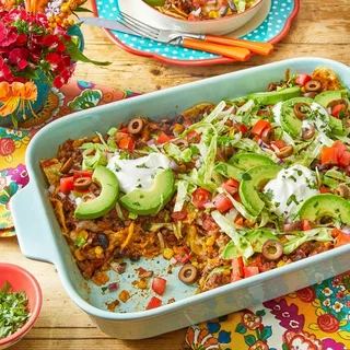 Healthy Turkey Taco Casserole