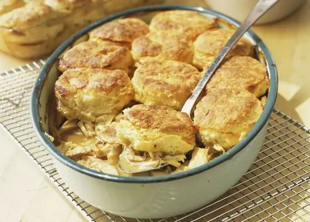 Biscuits and Chicken Pot Pie