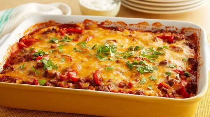 Easy Mexican Taco Lasagna