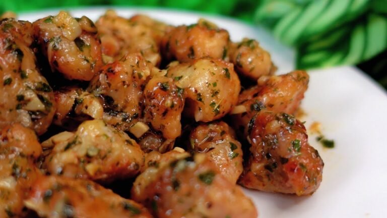 Lemon & Garlic Chicken Bites