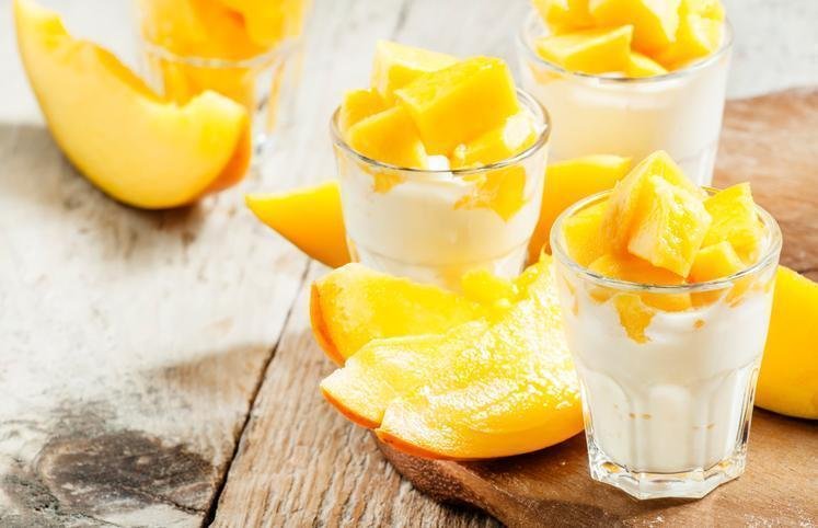 Fresh Mango Mousse